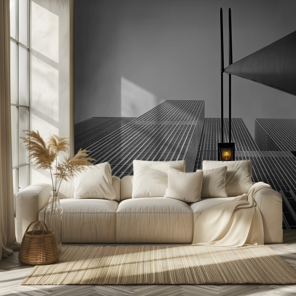Luz amarilla | Papel Pintado Fotográfico