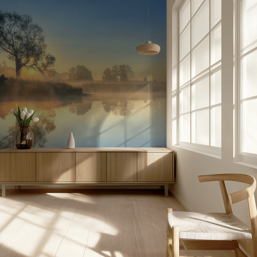 Ochtendreflectie | Fotobehang