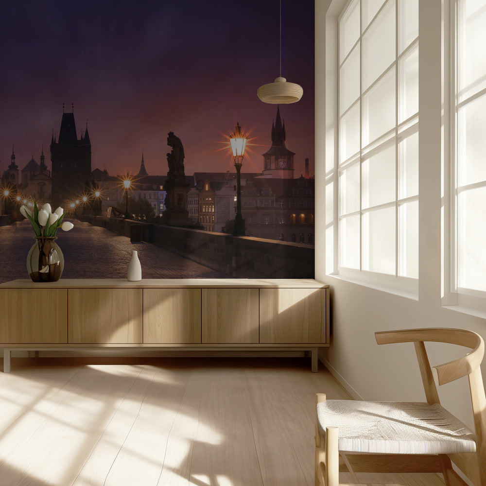 Sint-Karelsbrug, Praag | Fotobehang