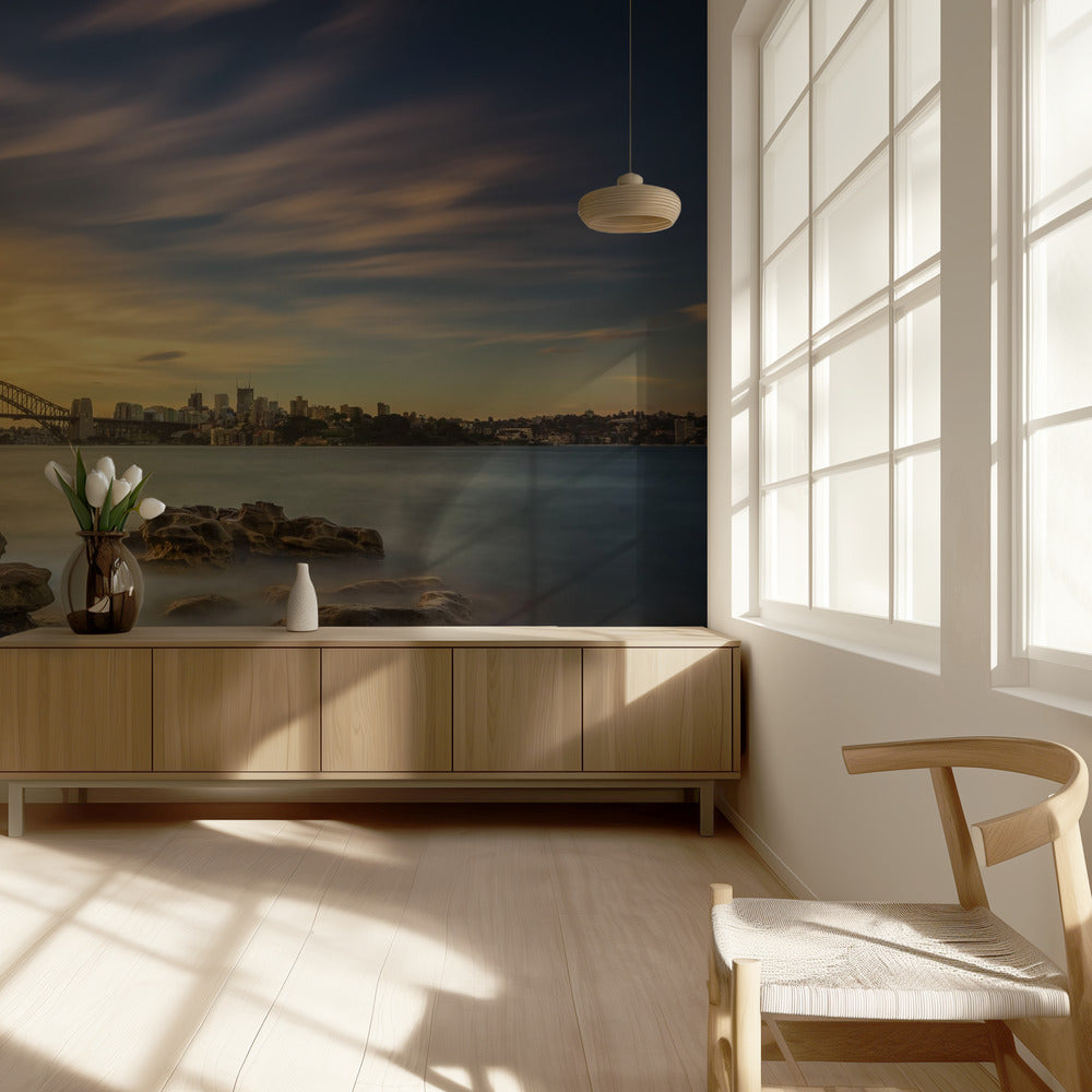 Tramonto all'Opera House di Sydney | Carta da Parati Fotografica