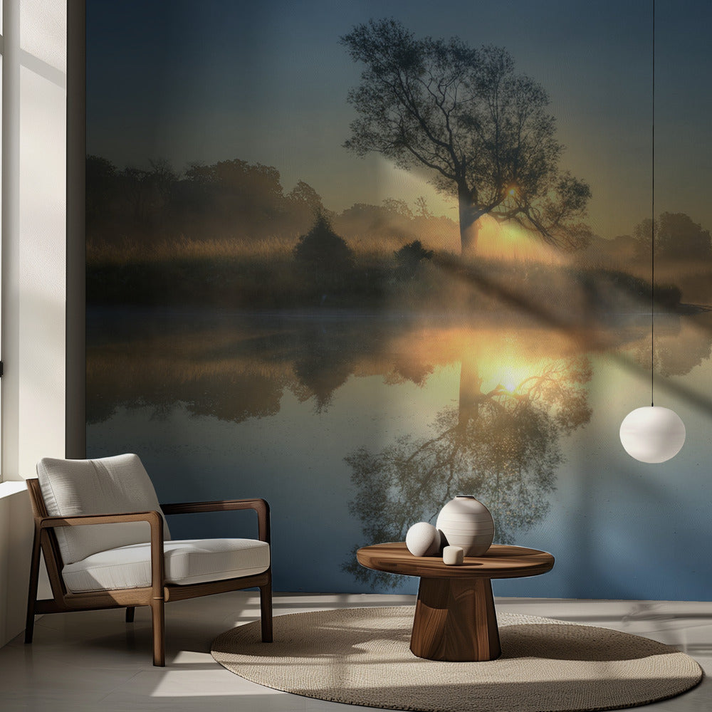 Ochtendreflectie | Fotobehang