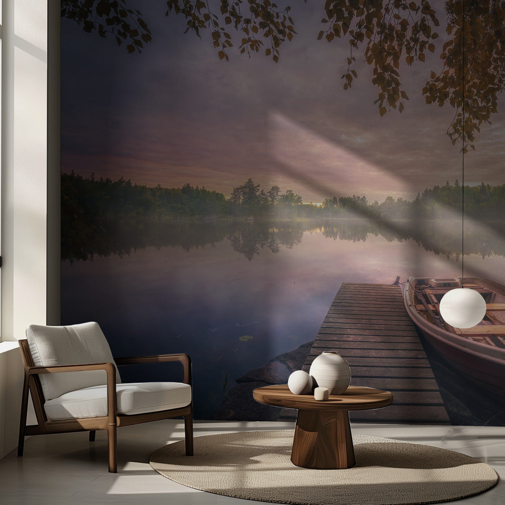 Farverig sø | Fototapeter