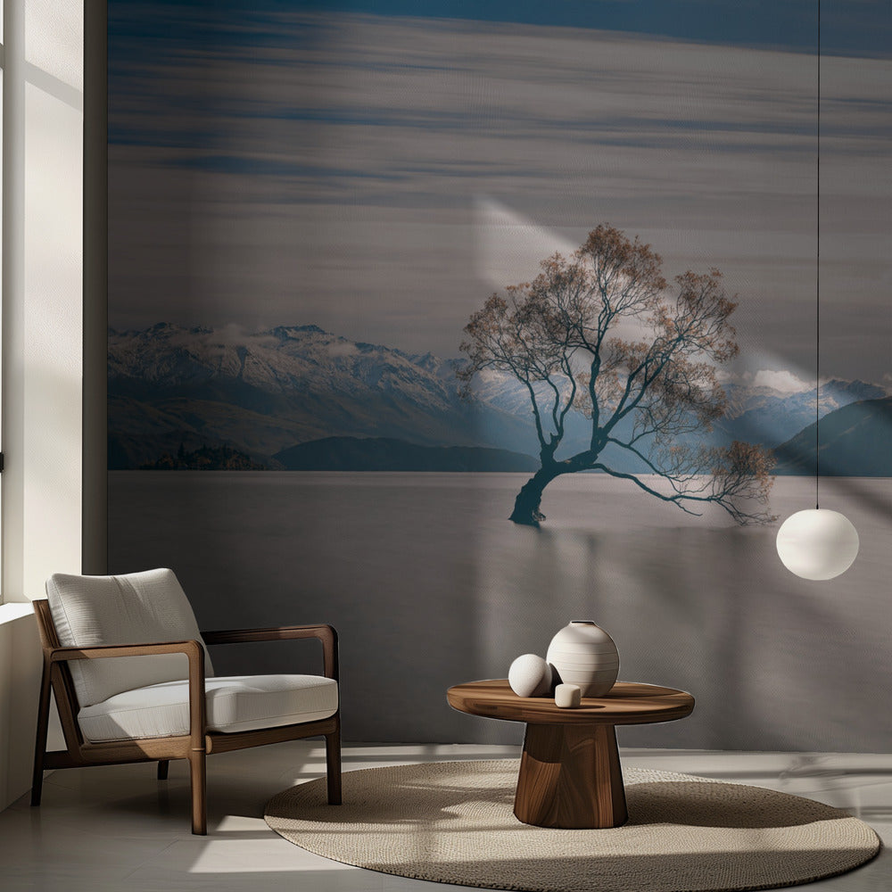 arbre solitaire | Papier Peint Photo