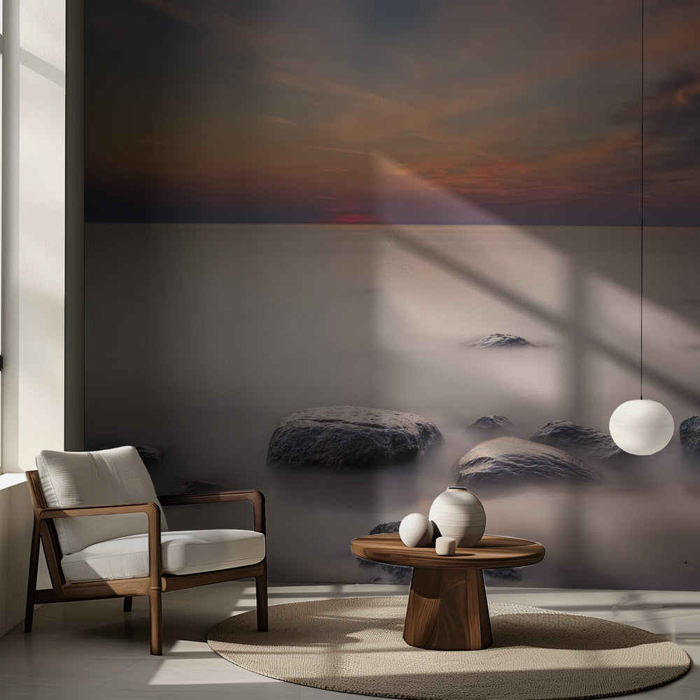 Después del atardecer | Papel Pintado Fotográfico