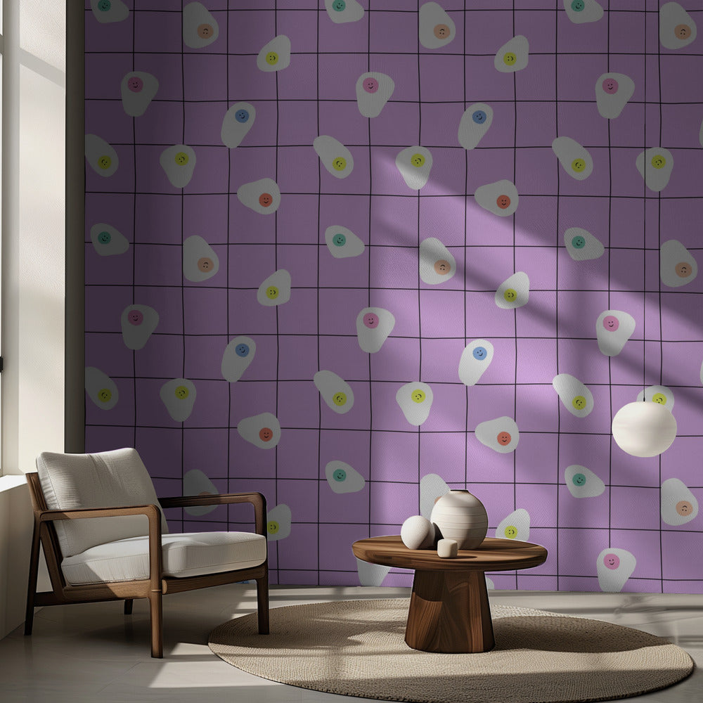 Breakfast Party (pattern design) | Wallpaper