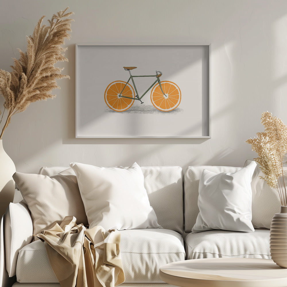 Ruedas Naranjas | Posters - Impresiones de Arte