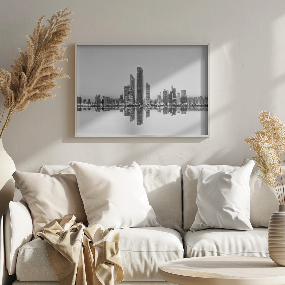 Riflessione urbana di Abu Dhabi | Poster - Stampe d’Arte
