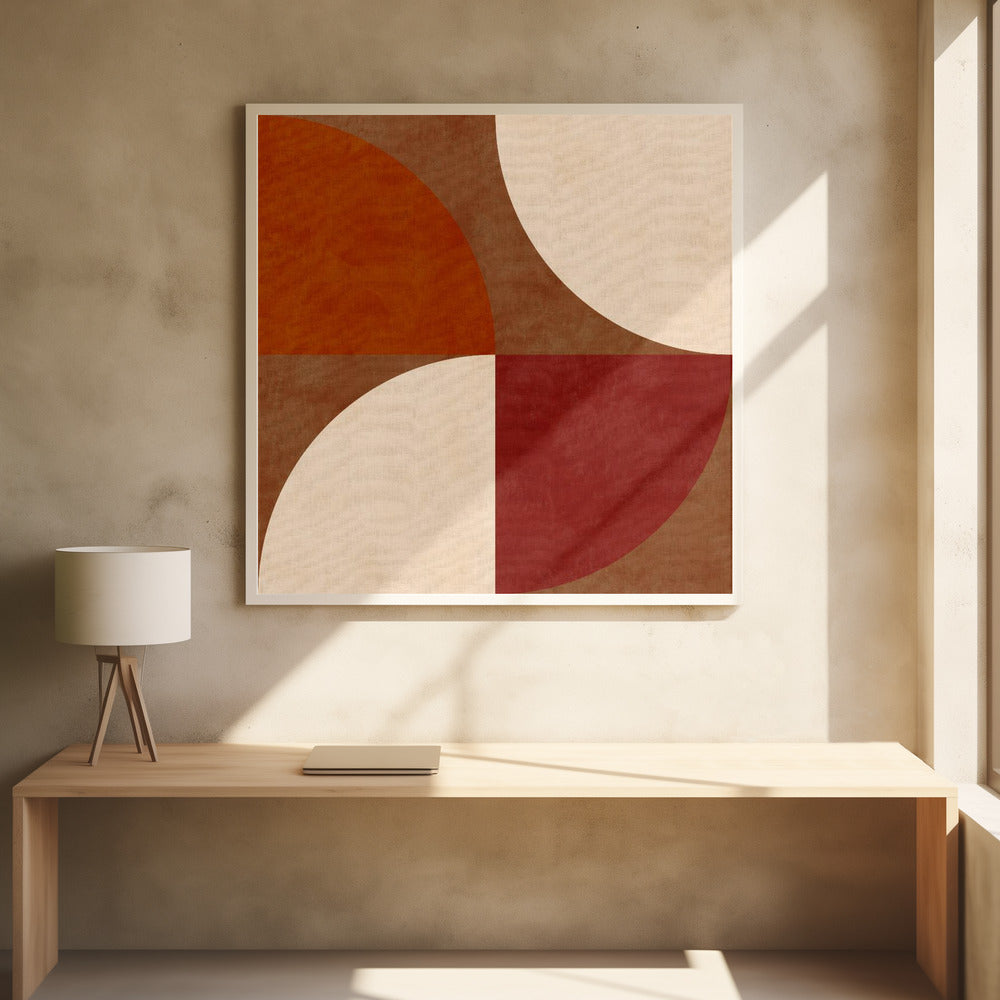 Autumn Mid Century Earthy 13 | Poster