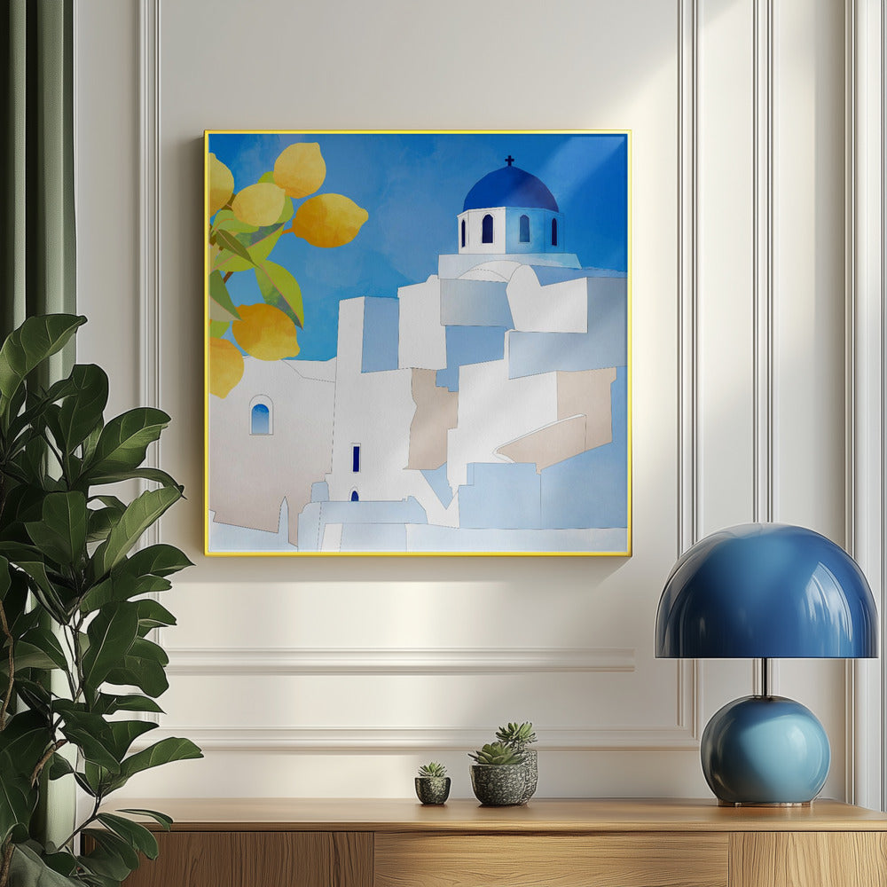 Santorini Nuovo | Poster - Stampe d’Arte