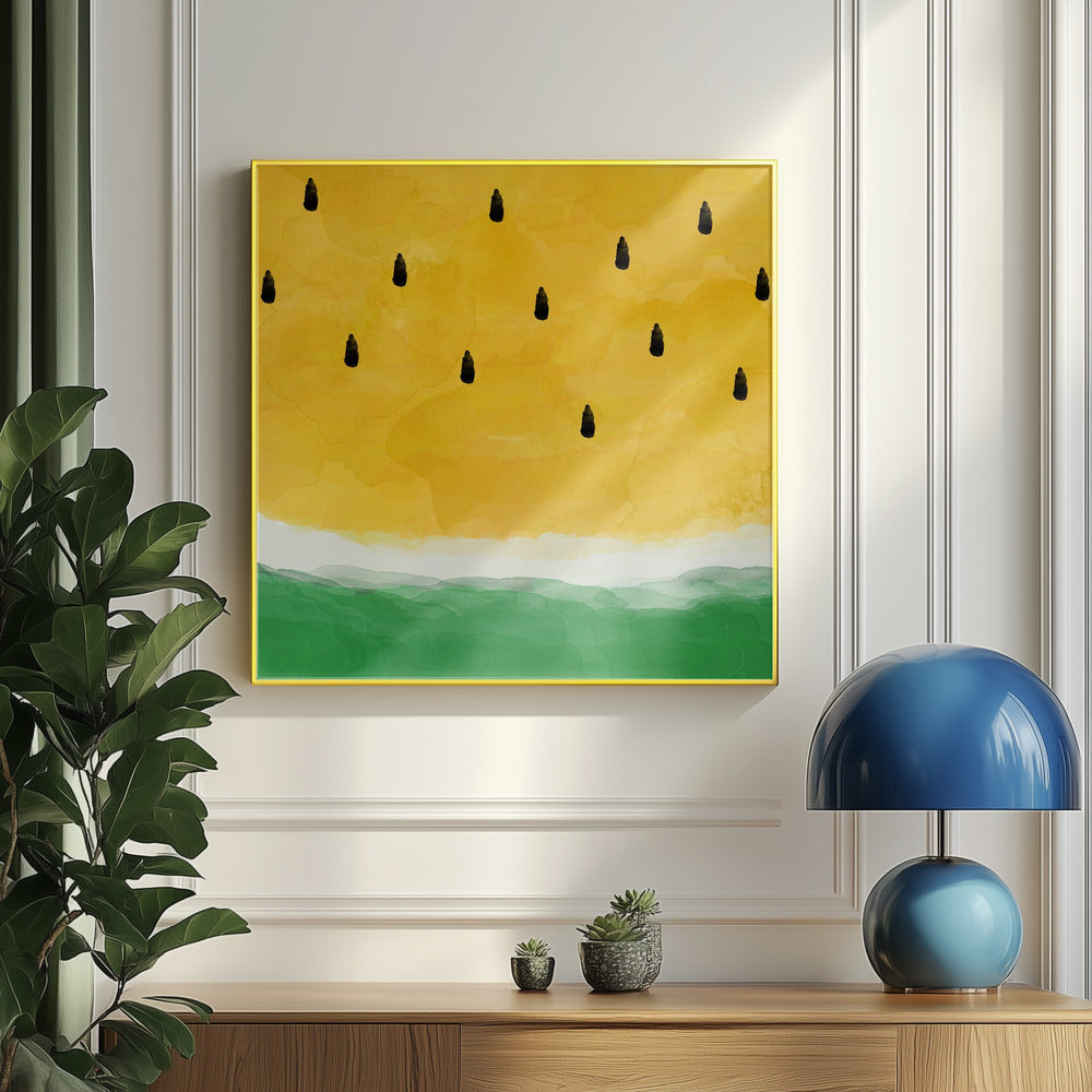 Yellow Watermelon | Poster