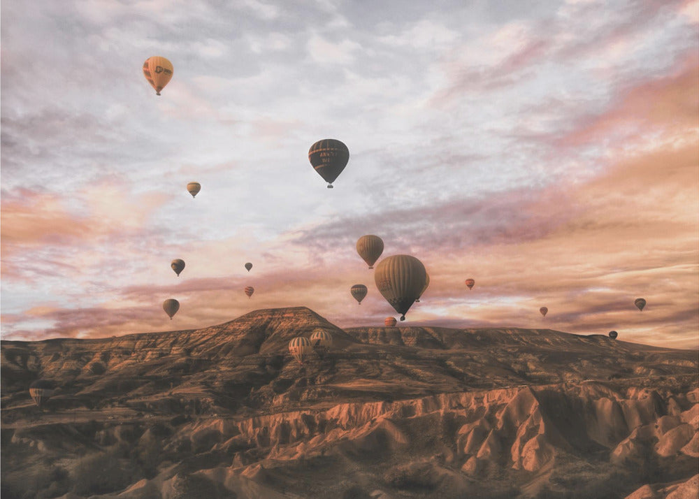 Globo aerostático de Capadocia | Papel Pintado Fotográfico