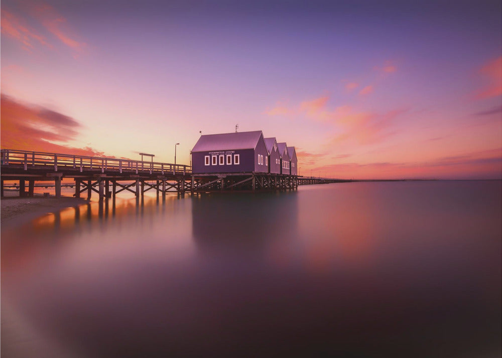 Zachód słońca w Busselton | Fototapeta