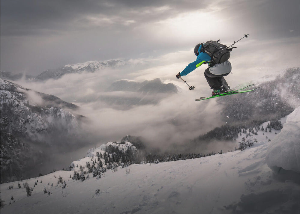 Skiën in het achterland | Posters - Kunstdrukken
