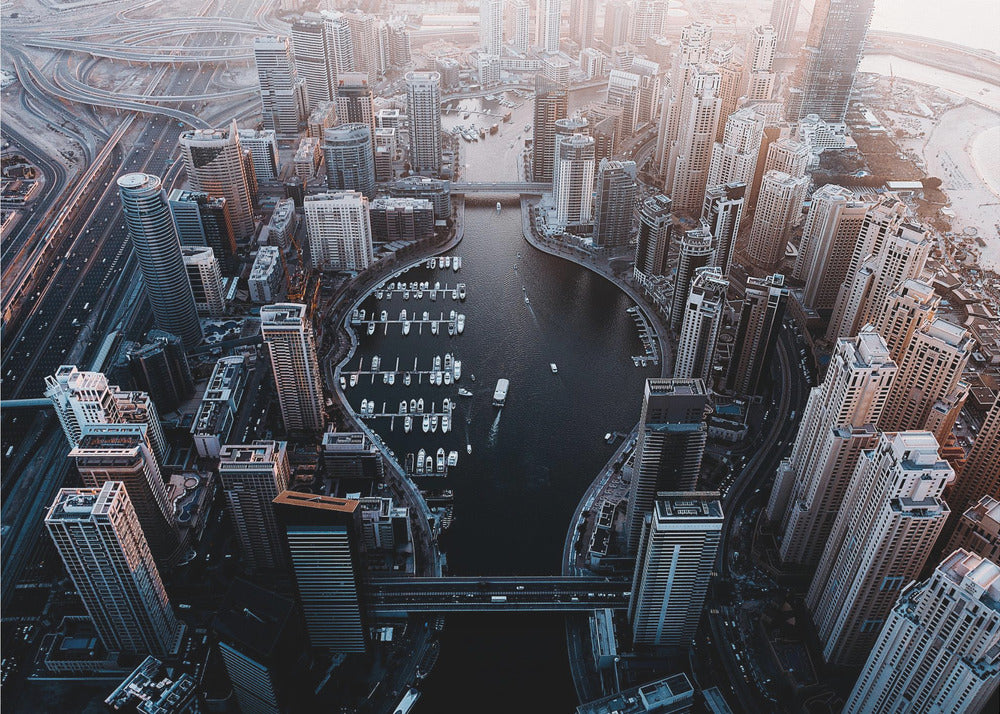 Marina w Dubaju | Wydruki na łótnie
