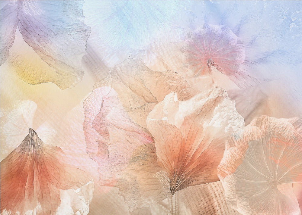 Flores etéreas | Papel Pintado Fotográfico