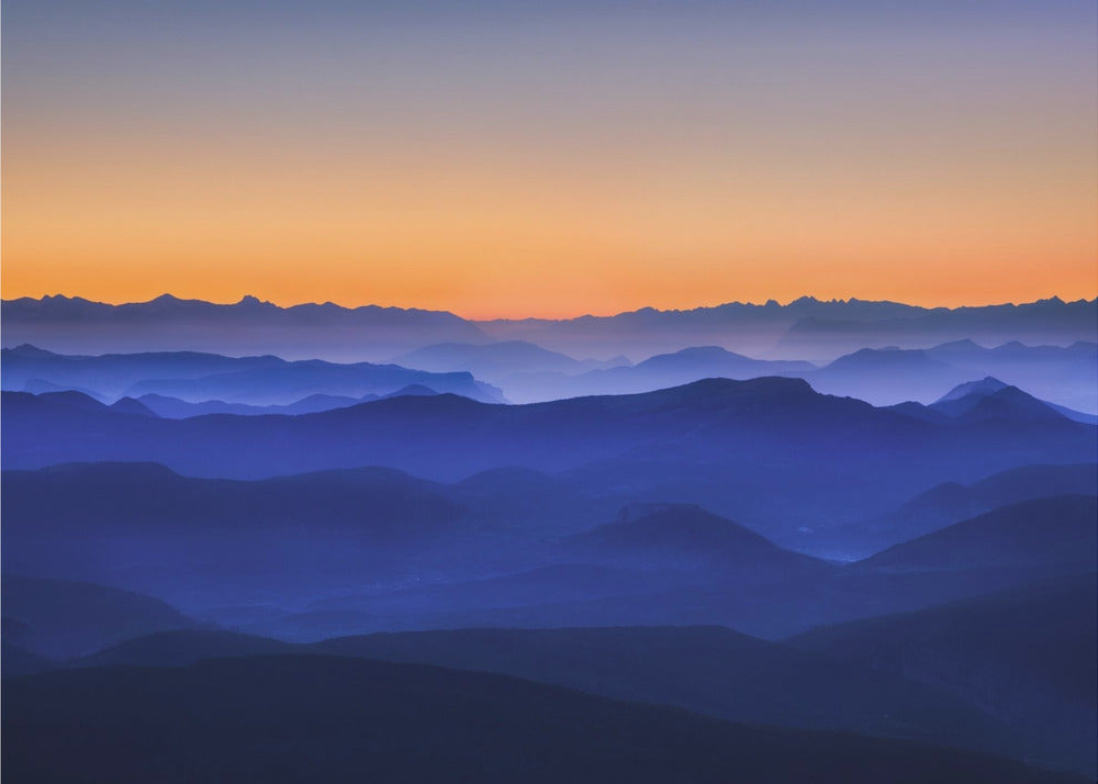 Nebelberge | Fototapeten