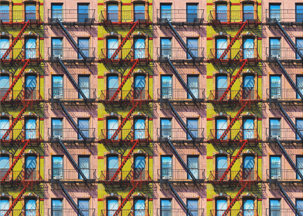 New York-fönster | Fototapet