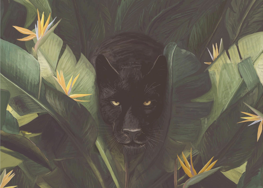 Hola Pantera | Papel Pintado Fotográfico