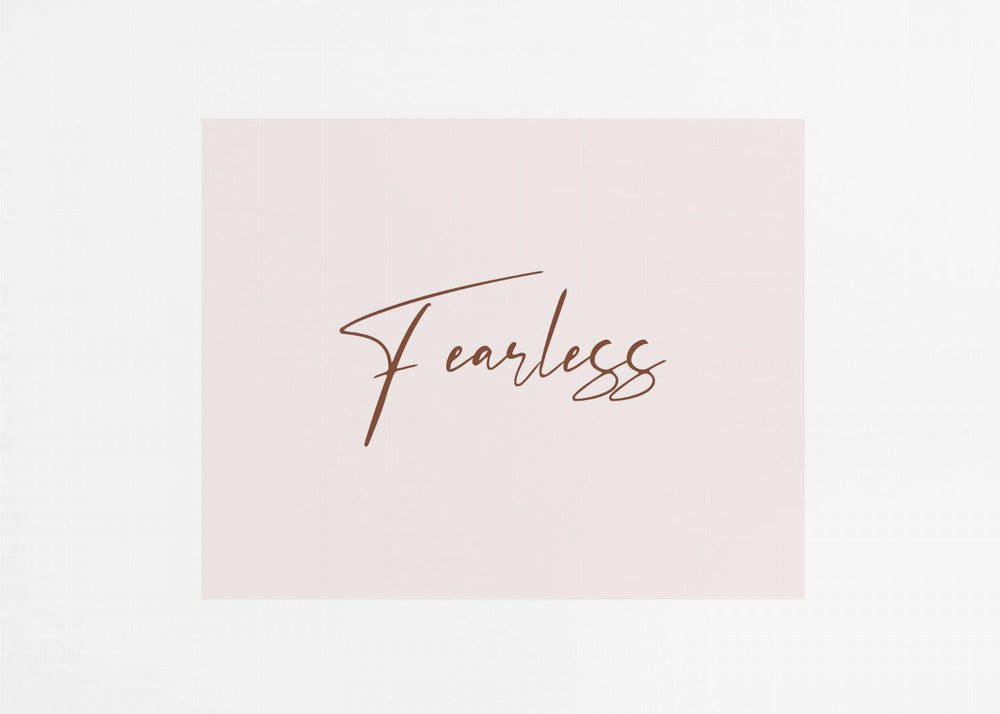 Sans peur | Tableaux sur Toile