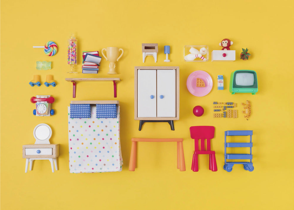 Niño de casa de muñecas S Habitación | Impresiones en Lienzo