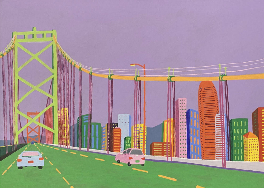 Puente de la bahía de Oakland | Impresiones en Lienzo