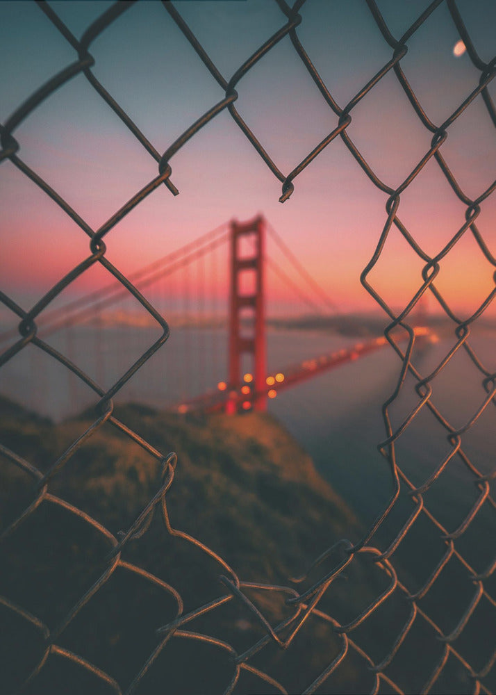 Golden Gate Käfig | Leinwand-Bilder