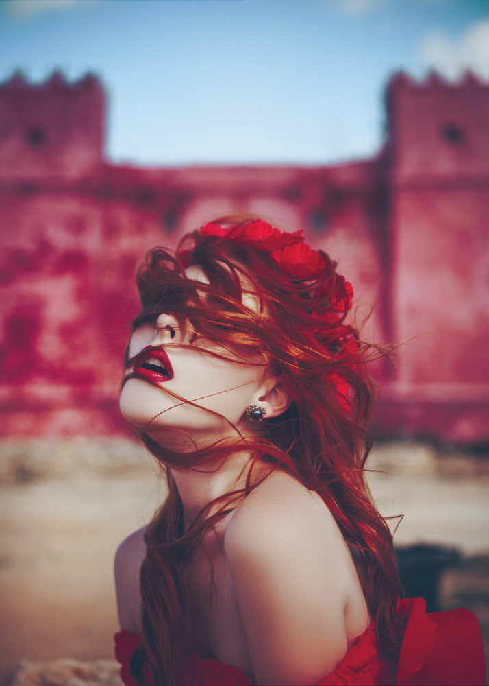 Crimson Hvirvelvind | Lærredsbilleder