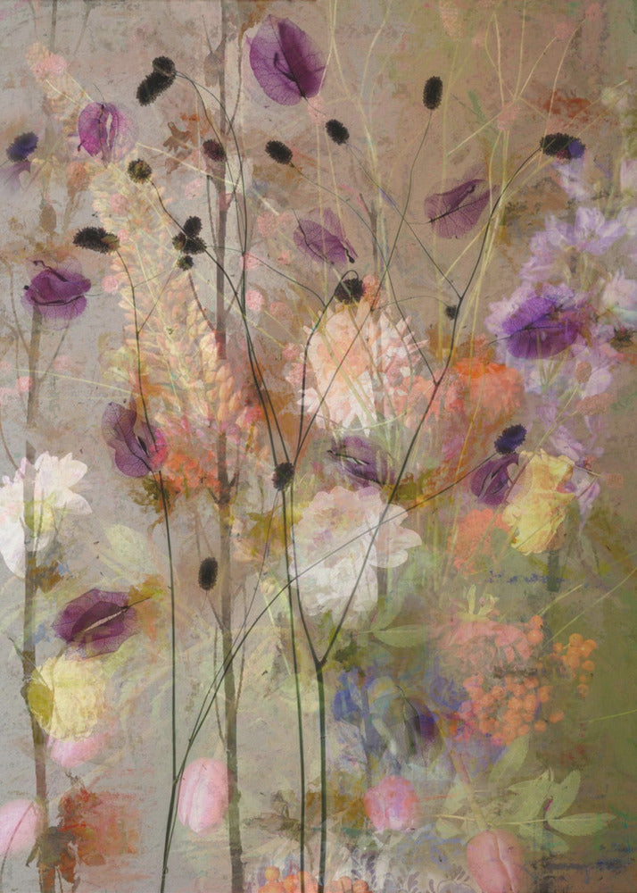 Maleriske blomster | Lærredsbilleder