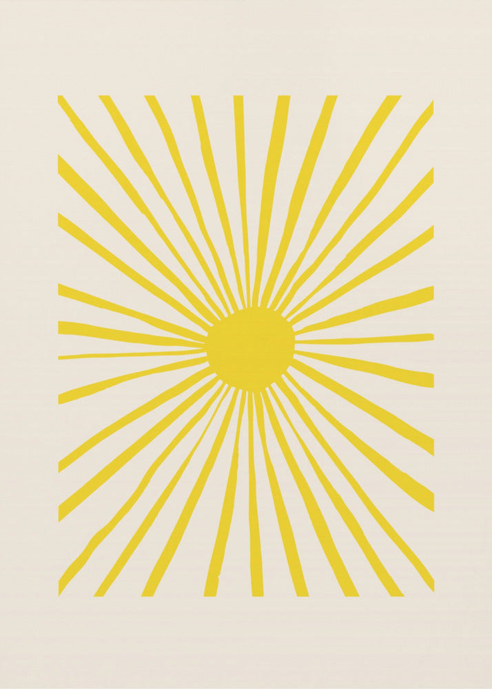 Die Sonne | Poster - Kunstdruck