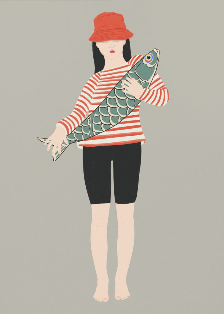 Mon poisson | Tableaux sur Toile