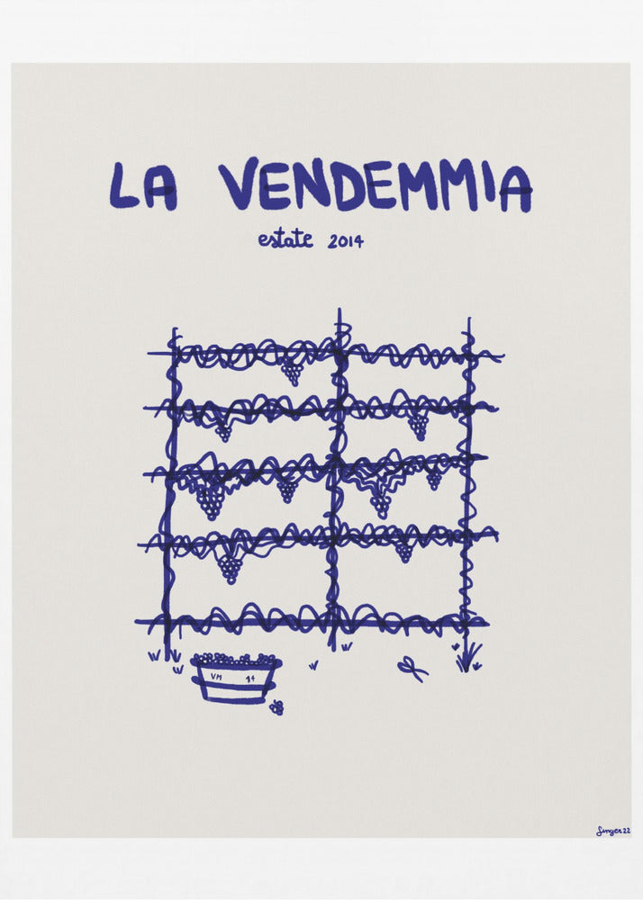 La vendimia Impresiones en Lienzo