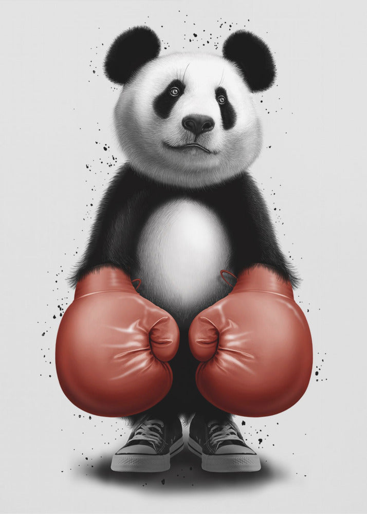 PANDA BOXEADOR | Impresiones en Lienzo