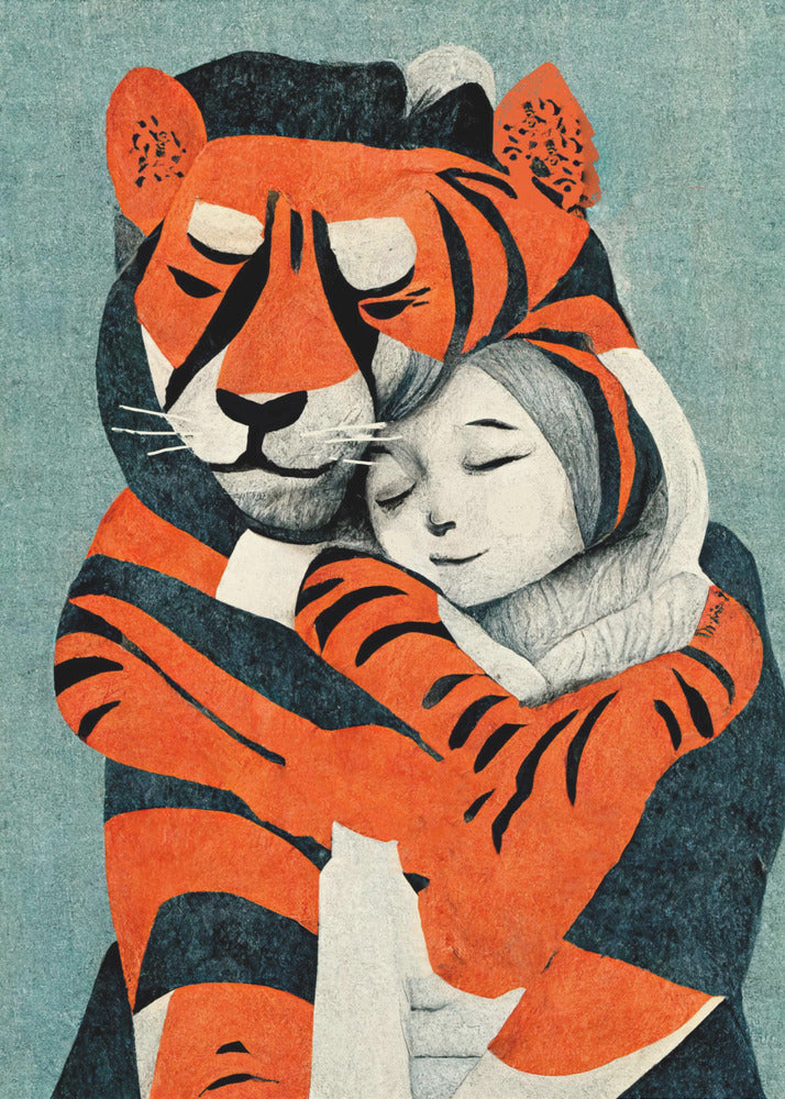 Tiger's Embrace | Poster