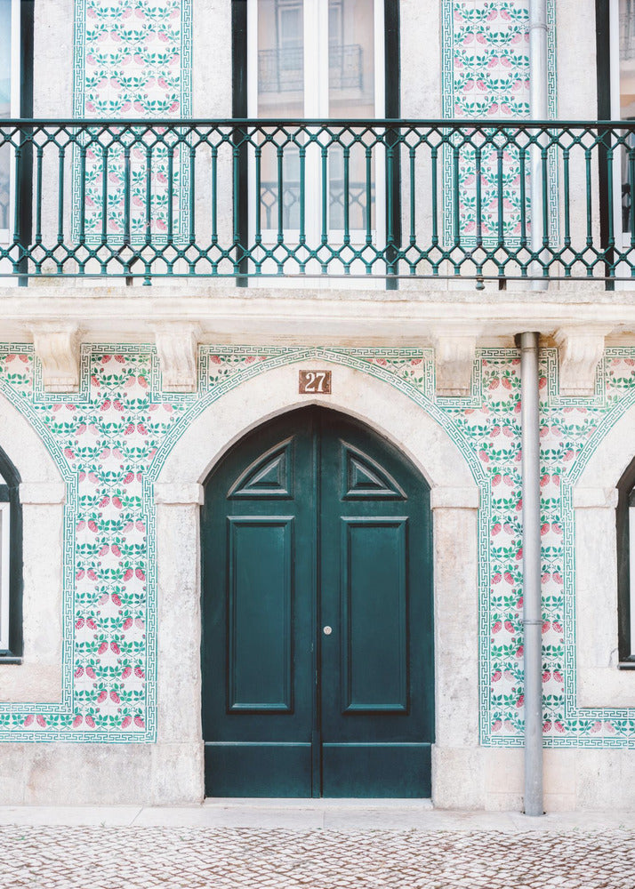 Lissabon-Tür | Leinwand-Bilder