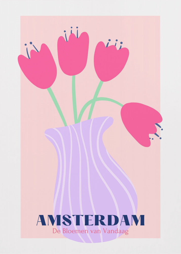 Soñando con tulipanes | Impresiones en Lienzo