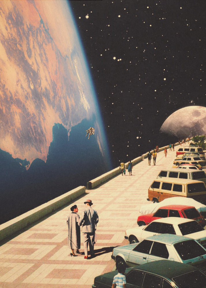 Paseo Espacial | Posters - Impresiones de Arte