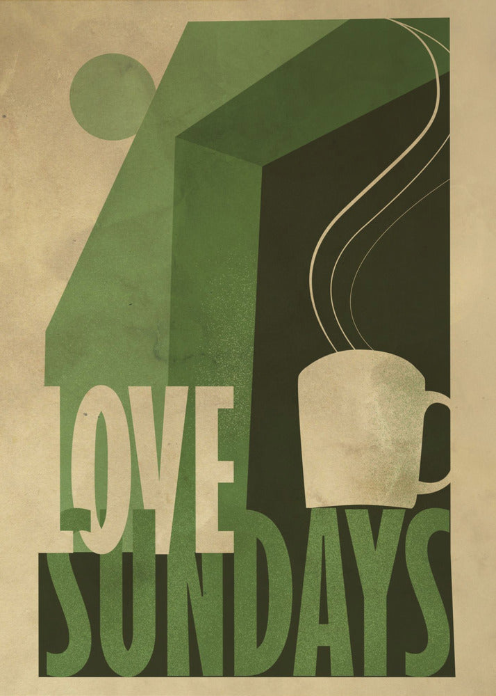 Impression Love Sunday | Tableaux sur Toile