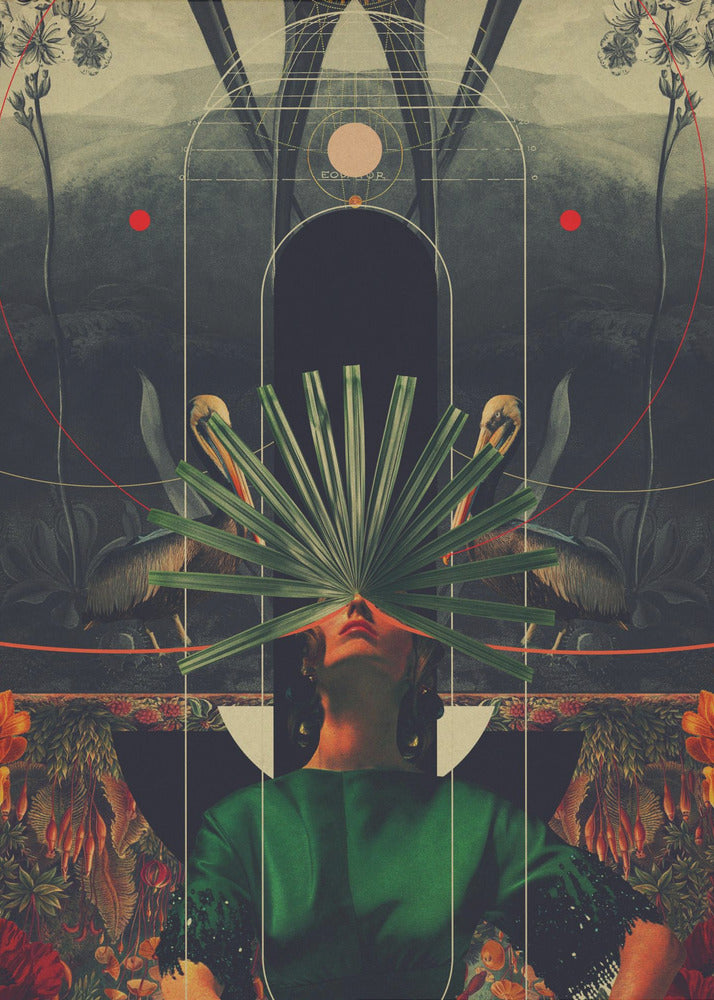 Elle a vu l'équateur | Tableaux sur Toile