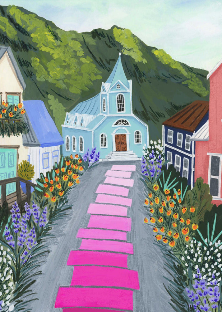 Seydisfjörður | Impresiones en Lienzo