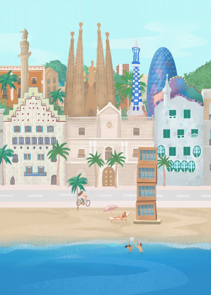 Barcelona | Impresiones en Lienzo