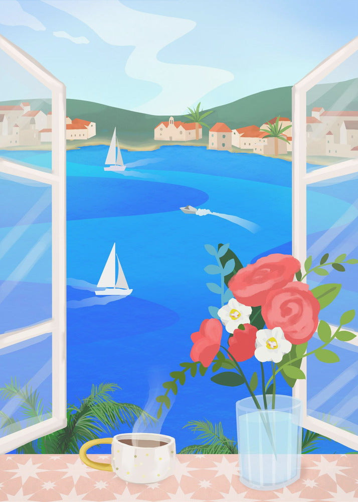 Vista sull'isola | Stampe su Tela