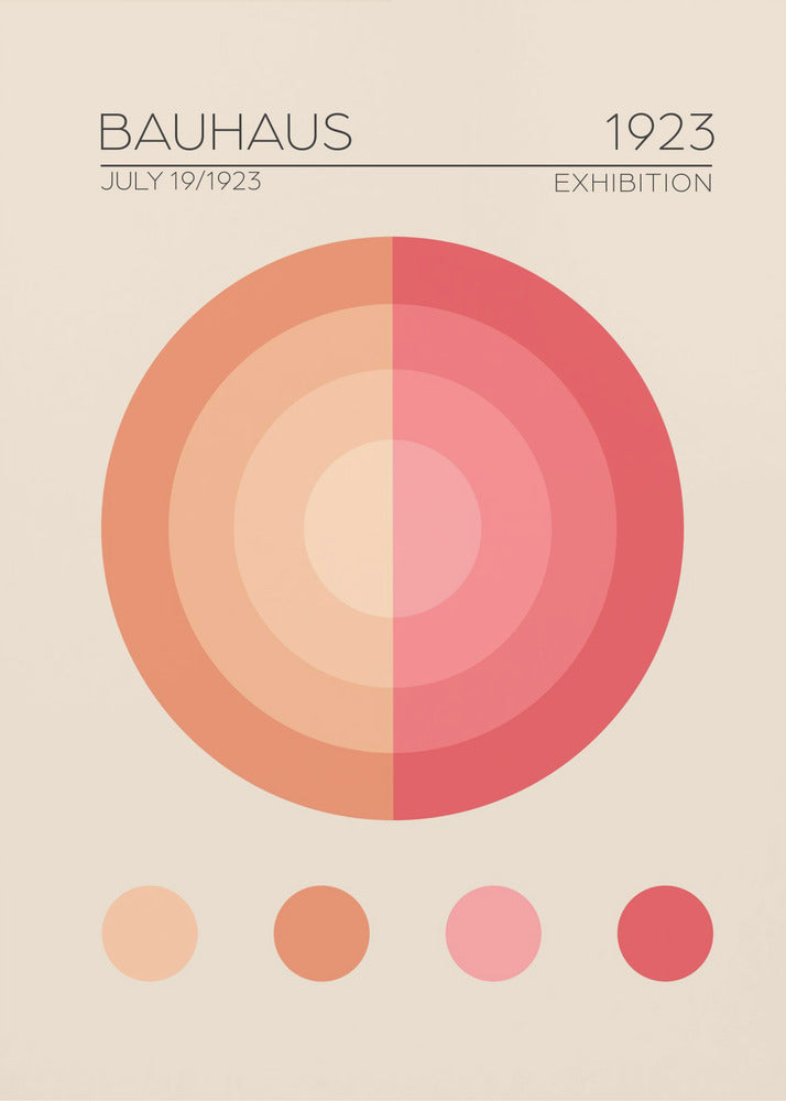 Bauhaus Pink -asunto | Canvastaulut