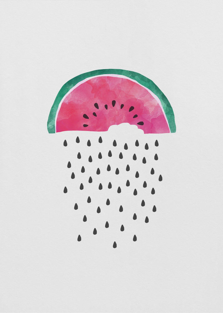 Vattenmelonregn | Poster