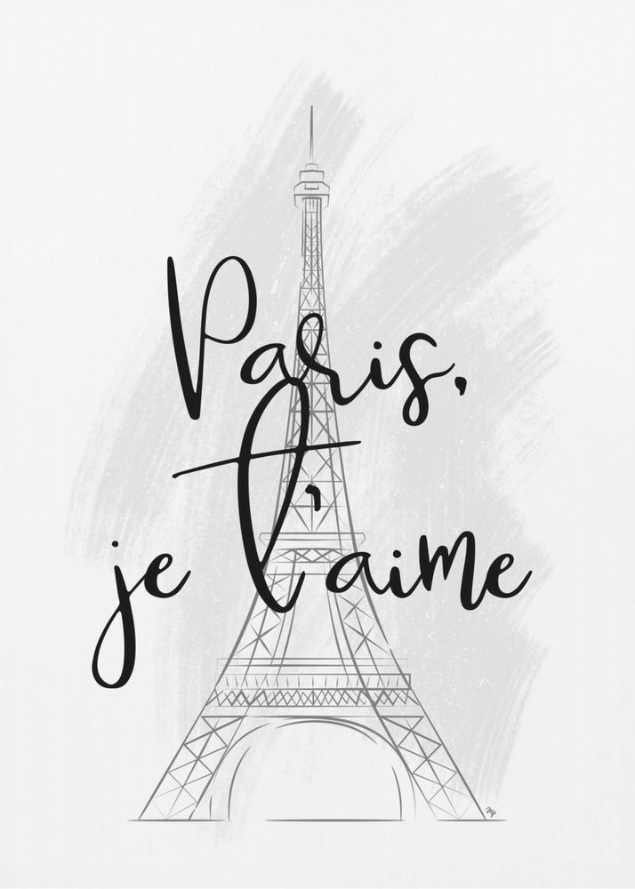 Croquis de l'amour à Paris | Tableaux sur Toile