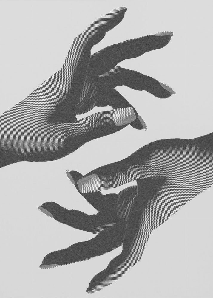 Mani B&W | Stampe su Tela
