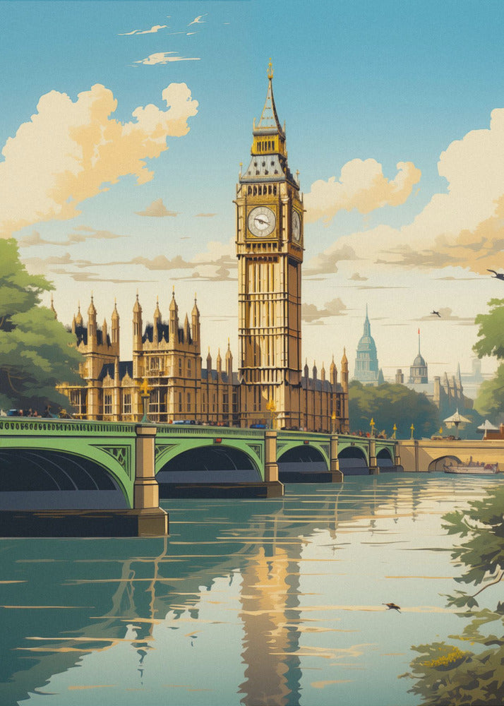 Vista de Londres | Impresiones en Lienzo