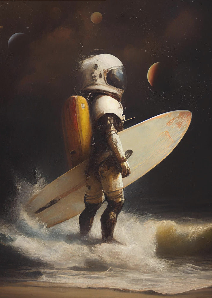 Min Space Surfdag | Poster