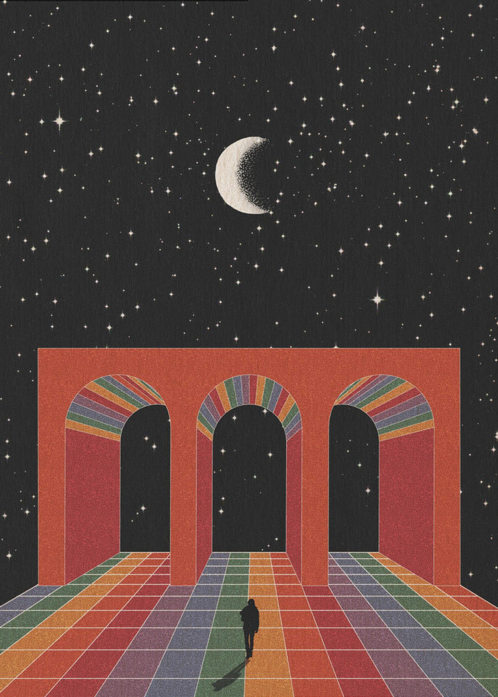 Arco del Triunfo en el Espacio | Posters - Impresiones de Arte