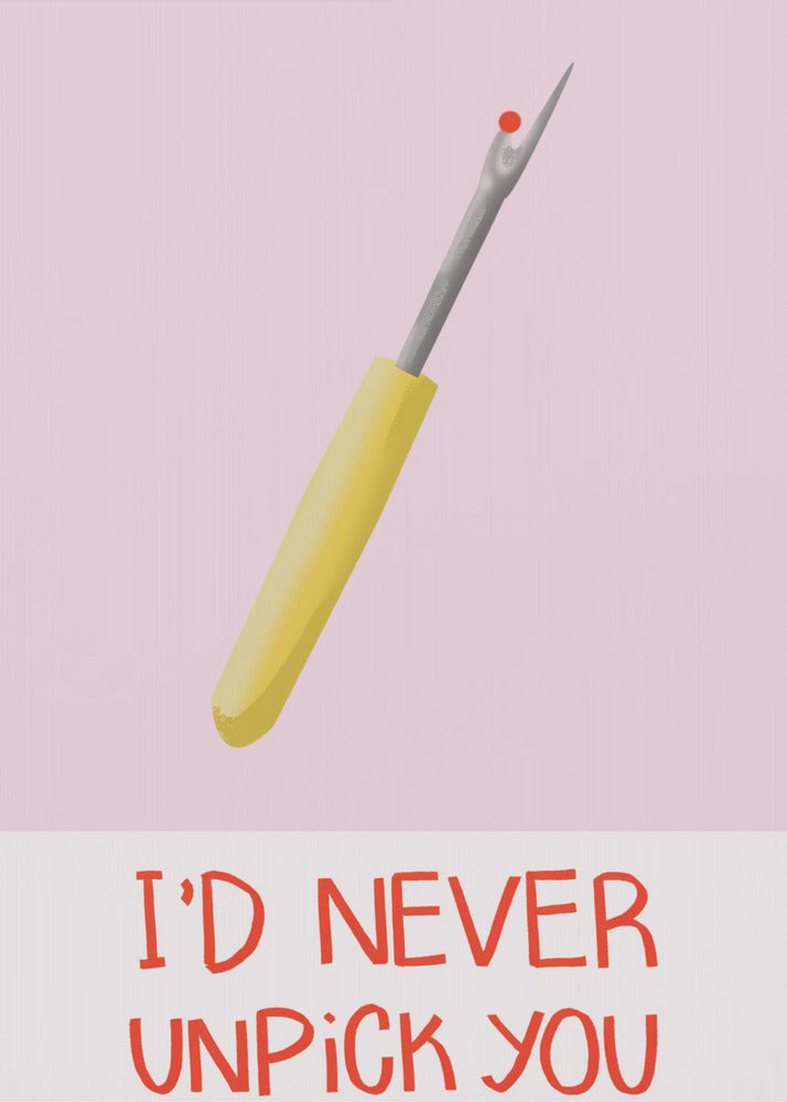 Non ti scucirei mai | Poster - Stampe d’Arte