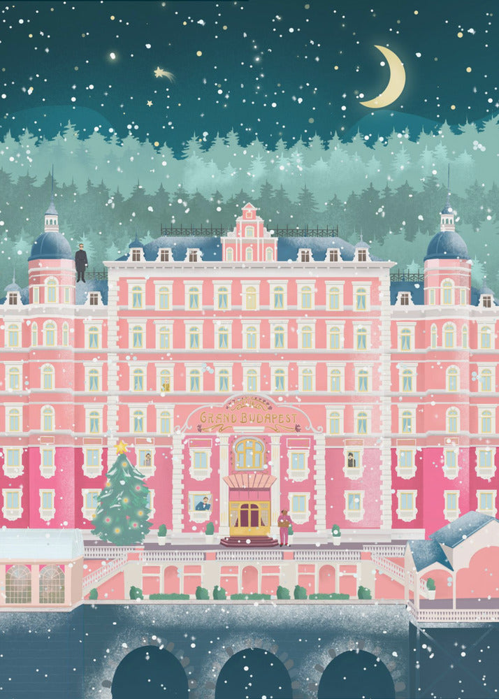 Wakacje w hotelu Grand Budapest | Wydruki na łótnie